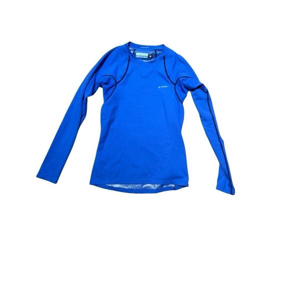 Columbia Women’s Omni-Heat™ Blue Midweight Baselayer Crew small - Picture 3 of 8